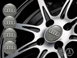 Audi Pegatinas de Aro para Autos Emblemas de Resina Custom